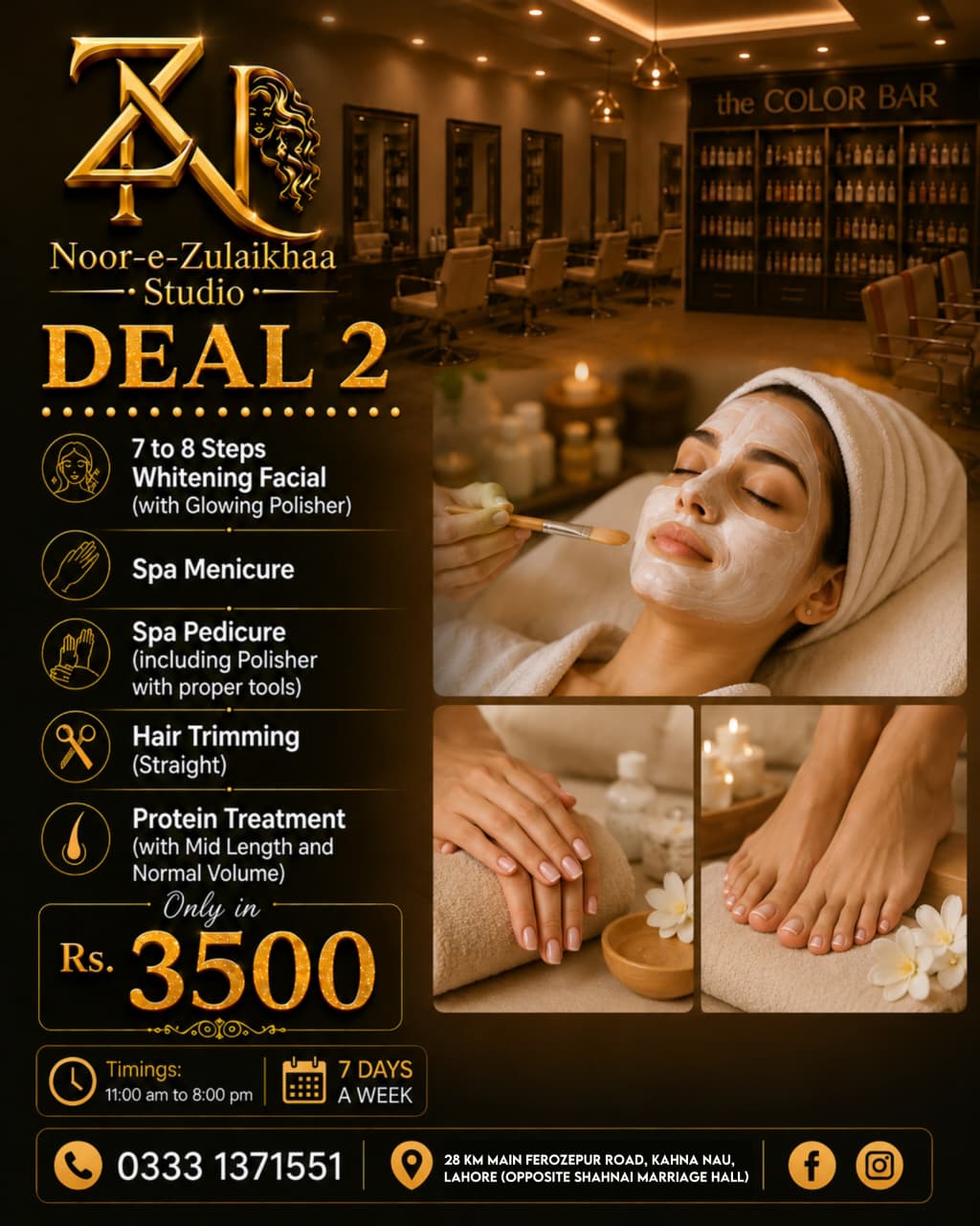 Deal 2 - Whitening Facial Package